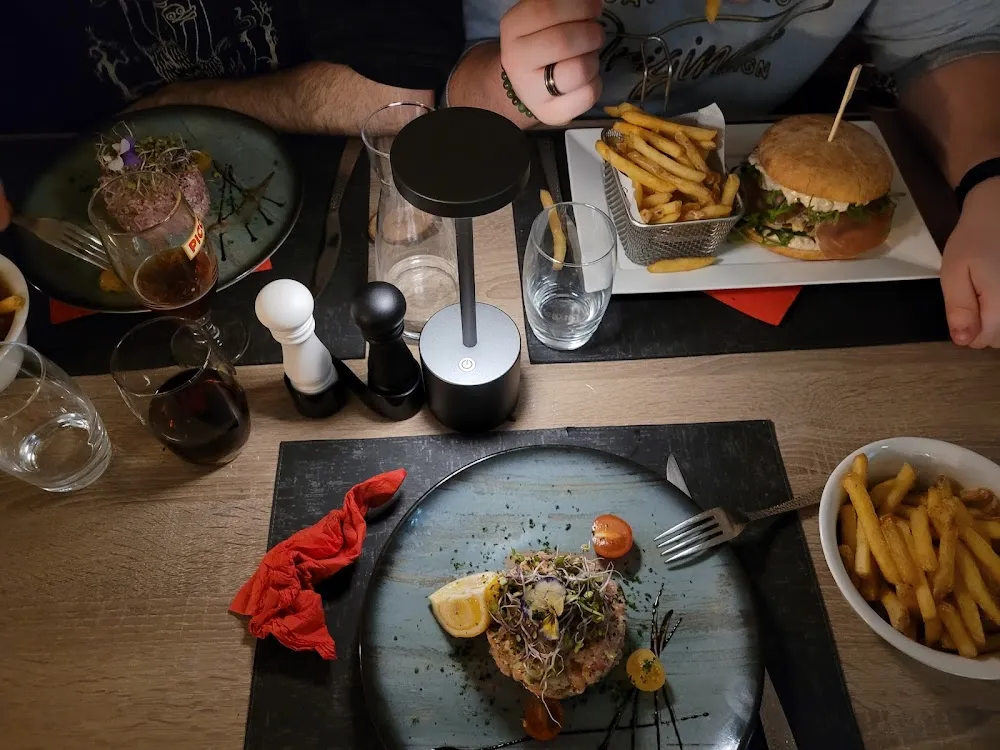 Tartare de Bœuf Coupé Au Couteau